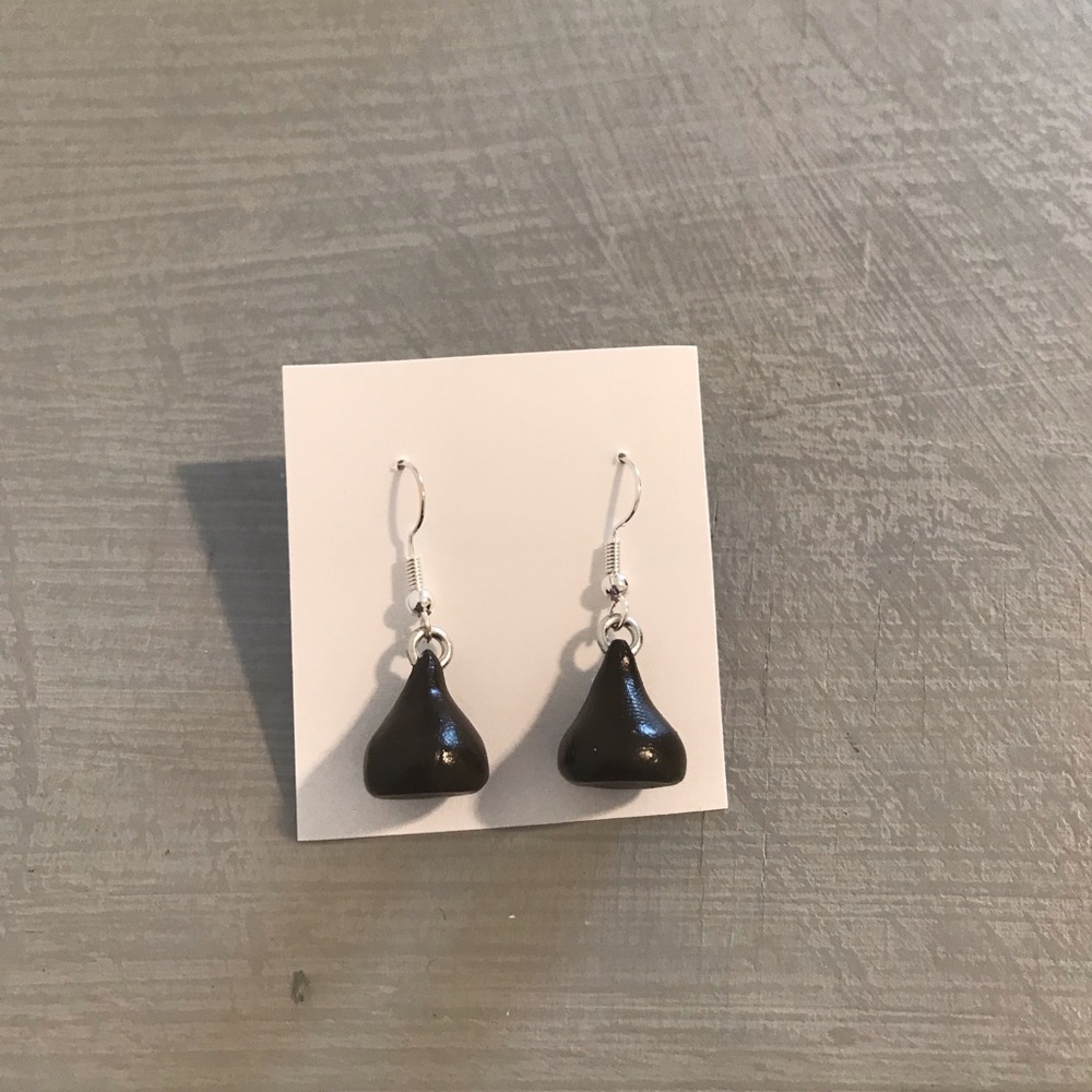 Hershey kiss dangle earrings